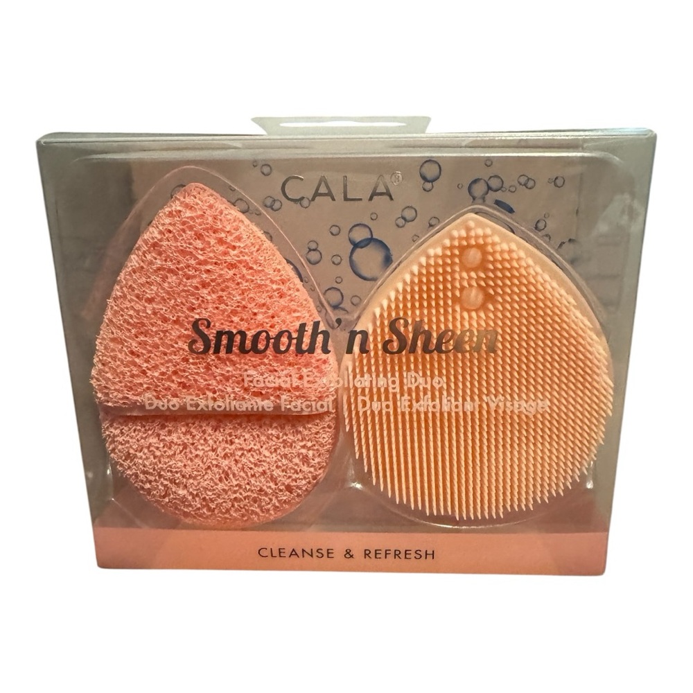 CALA Smooth 'n Sheen Facial Exfoliating Duo